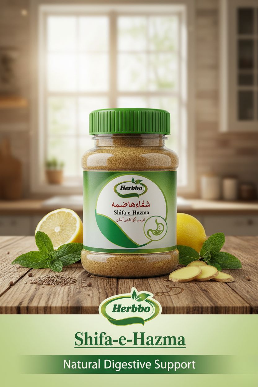Shifa e Hazma Phaki – Best Herbal Digestive Powder for Stomach Problems