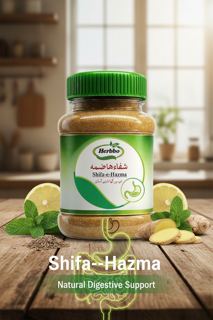 Shifa e Hazma Phaki – Best Herbal Digestive Powder for Stomach Problems